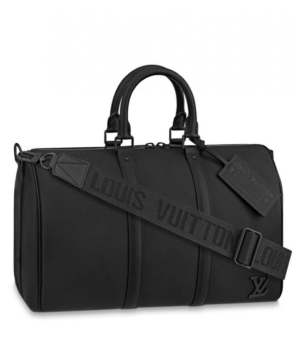 Louis Vuitton Keepall Bandouliere 40 M57088 Black