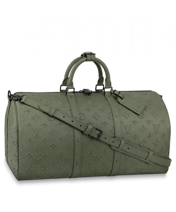 Louis Vuitton Keepall Bandouliere 50 M57963 Green