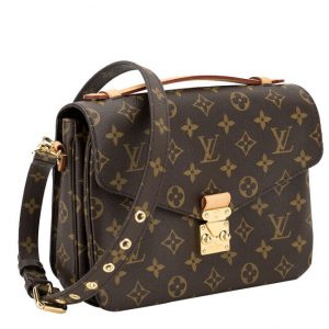 Louis Vuitton Monogram Pochette Metis M40780 Brown