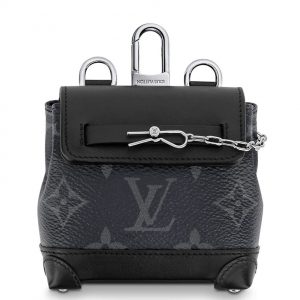 Louis Vuitton Mini Steamer Pouch M00340 Black