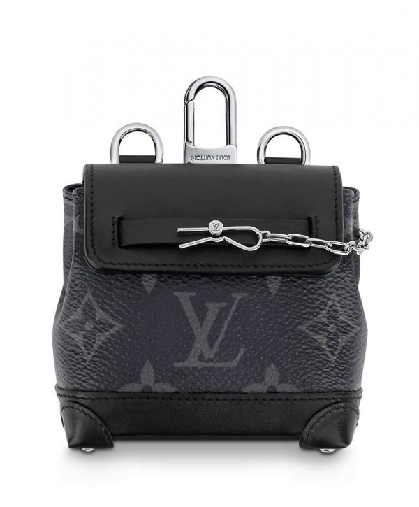 Louis Vuitton Mini Steamer Pouch M00340 Black