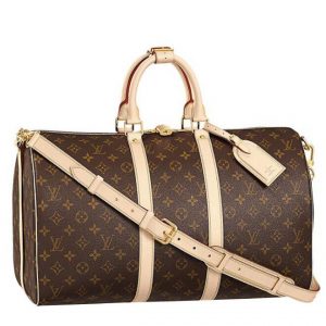 Louis Vuitton Monogram Keepall M41417 Brown