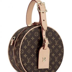 Louis Vuitton Petite Boite Chapeau M43514 Brown