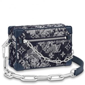 Louis Vuitton Mini Soft Trunk M80033 Dark Blue