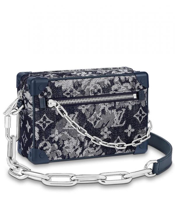 Louis Vuitton Mini Soft Trunk M80033 Dark Blue