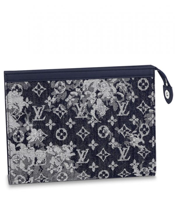 Louis Vuitton Pochette Voyage M80034 Dark Blue