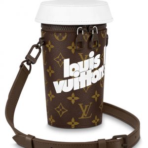 Louis Vuitton Coffee Cup Pouch M80812 Brown