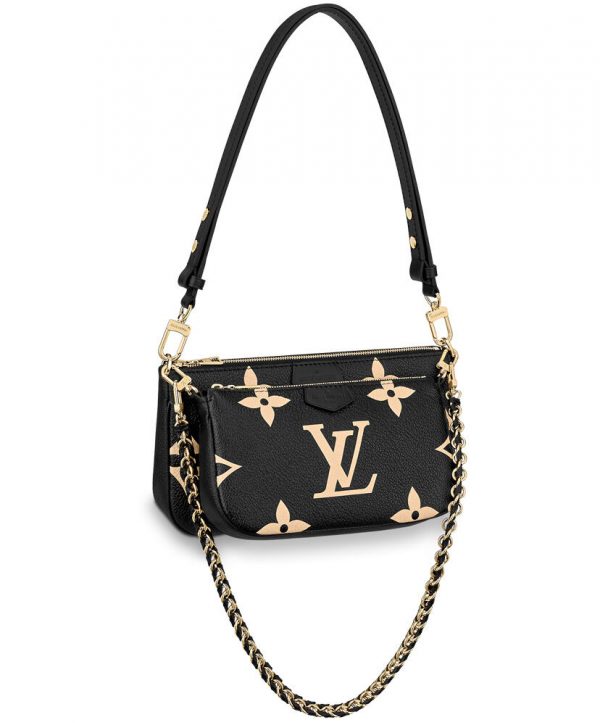 Louis Vuitton Multi Pochette Accessoires M45777 Black