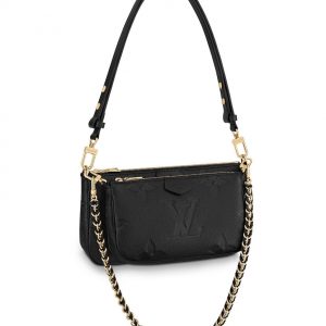 Louis Vuitton Multi Pochette Accessoires M80399 Black