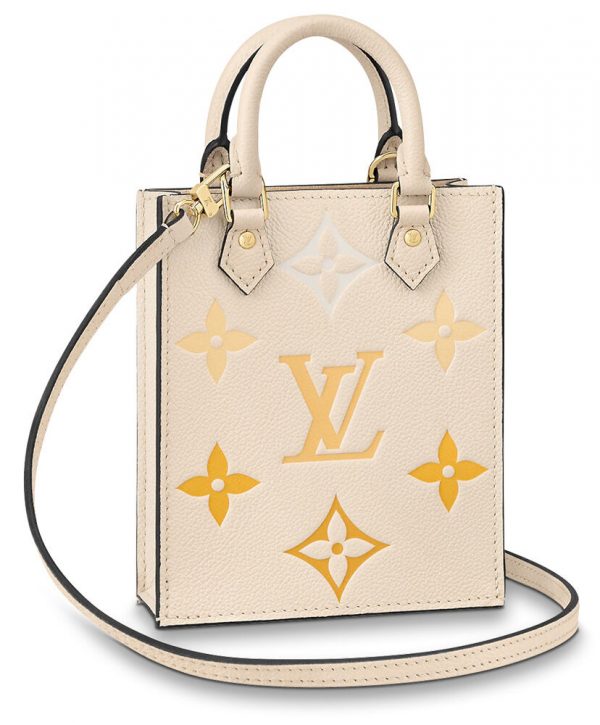 Louis Vuitton Petit Sac Plat M80449 Cream