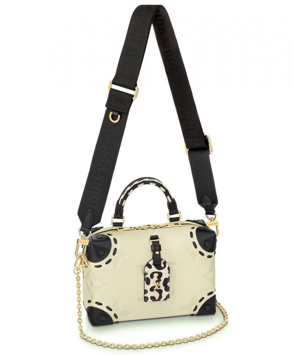 Louis Vuitton Petite Malle Ssouple Bag M58518 Cream