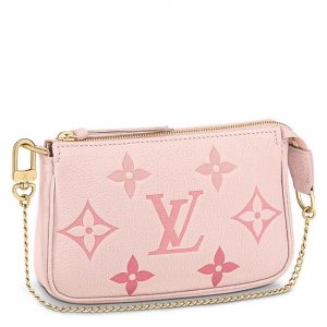 Louis Vuitton Mini Pochette Accessoires M80501 Pink