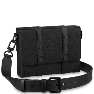 Louis Vuitton Trunk Messenger M57726 Black