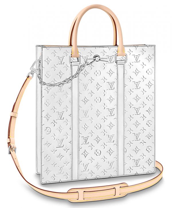 Louis Vuitton Sac Plat Bag M45884 Silver