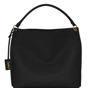 Saint Laurent Hobo Shoulder Bag 635266 Black