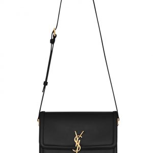 Saint Laurent Solferino Medium Satchel 6343050 Black