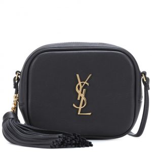 Saint Laurent Monogram Blogger Classic Leather Cross-Body Bag Black