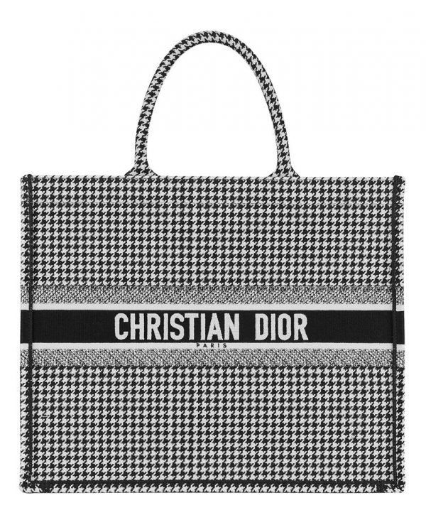 Christian Dior Book Tote bag Black