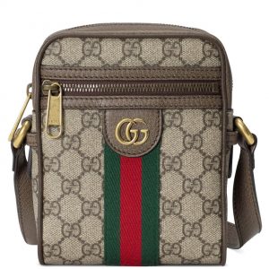 Gucci Ophidia GG Shoulder Bag 598127 Dark Coffee