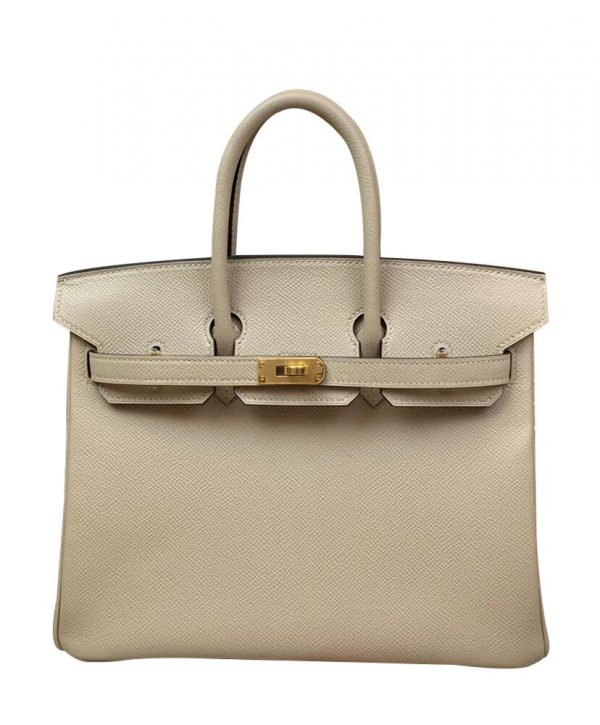 Hermes Birkin 25 Epsom Leather Paon Phw