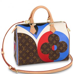 Louis Vuitton Game On Speedy Bandouliere 30 Brown