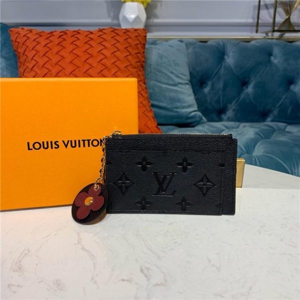 Louis Vuitton Zipped Card Holder Noir