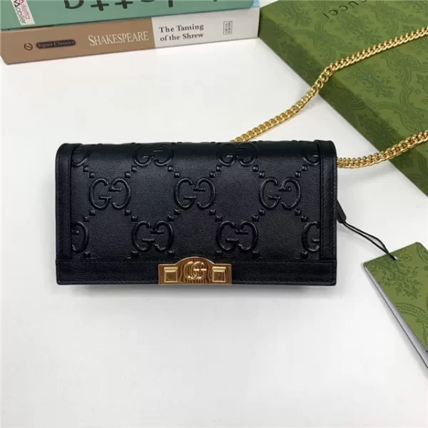 Gucci GG Wallet With Chain