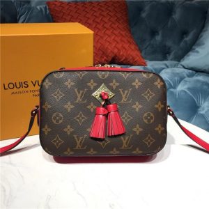 Louis Vuitton Saintonge Monogram Coquelicot