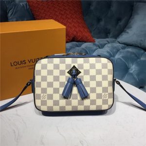 Louis Vuitton Saintonge Damier Azur Canvas Blue Replica Bag