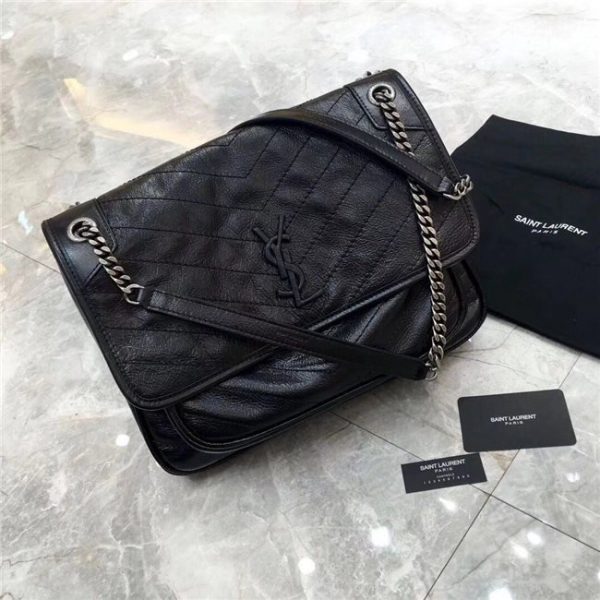 Yves Saint Laurent Medium Niki Chain Bag Black