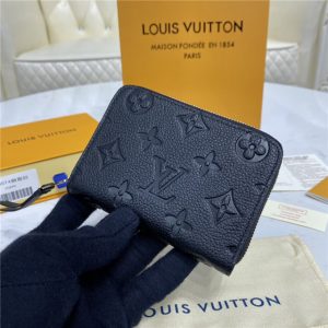 Louis Vuitton Zippy Coin Purse Monogram Empreinte Black