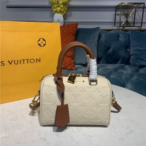 Louis Vuitton Speedy Bandouliere 20 White