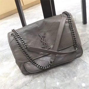 Yves Saint Laurent Medium Niki Chain Bag Grey