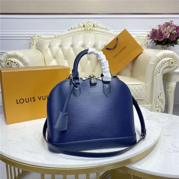 Louis Vuitton Alma PM Replica Epi Leather Blue
