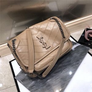 YSL Baby Niki Chain Bag Light Taupe