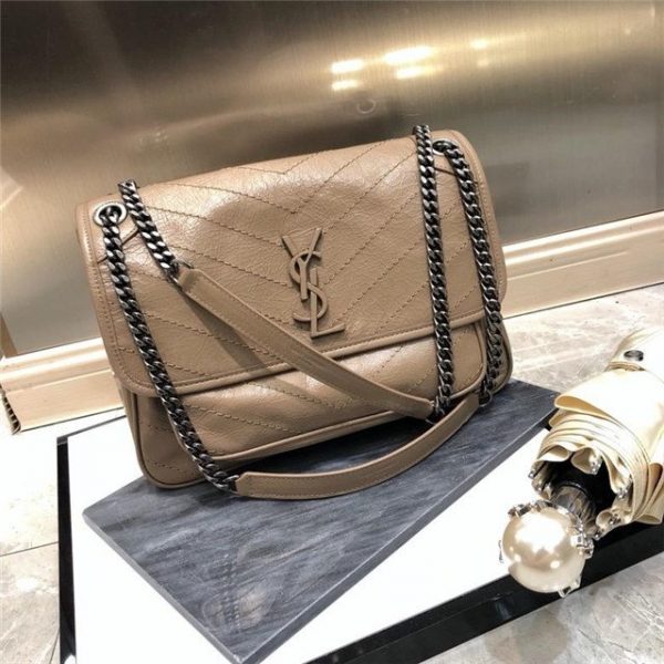 Yves Saint Laurent Medium Niki Chain Bag Light Taupe