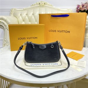 Louis Vuitton Easy Pouch on Strap Replica Black