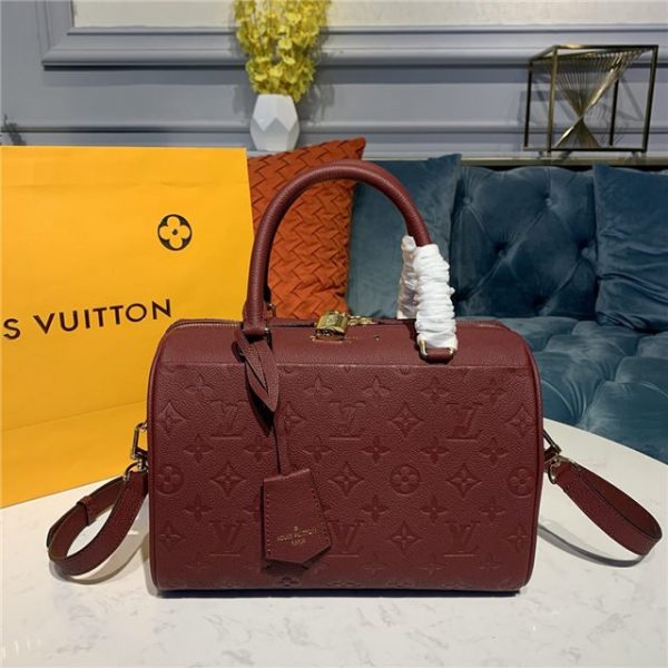 Louis Vuitton Speedy Bandouliere 25 Burgundy