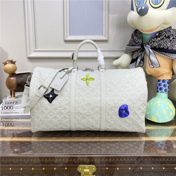 Louis Vuitton Replica Keepall 50 Premium White