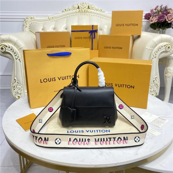 Louis Vuitton Cluny Mini Epi Leather Black
