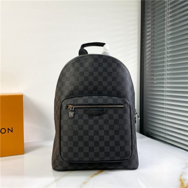 Louis Vuitton Josh Damier Replica Graphite Canvas Backpack