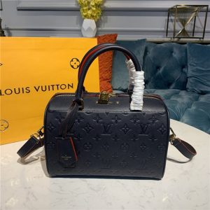 Louis Vuitton Speedy Bandouliere 25 Marine Rouge