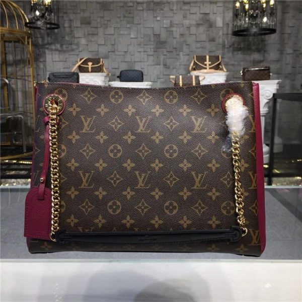 Louis Vuitton Surene MM Monogram Canvas Bordeaux