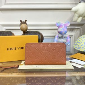 Louis Vuitton Fake Zippy Wallet Cognac Brown