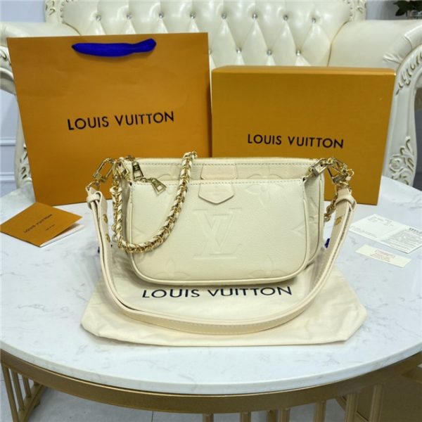 Louis Vuitton Multi Pochette Accessoires Cream