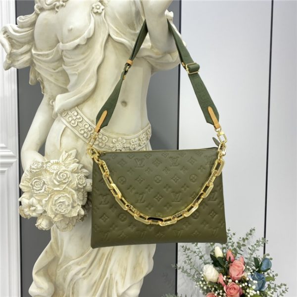 Louis Vuitton Coussin MM Dark Green