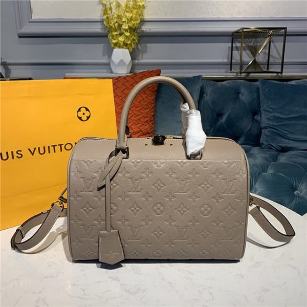 Replica Louis Vuitton Speedy Bandouliere 30 Empreinte Grey