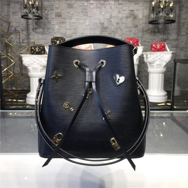 Louis Vuitton NeoNoe Epi leather Love Lock Noir