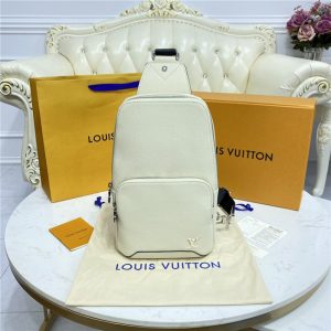 Louis Vuitton Avenue Sling Bag Beige