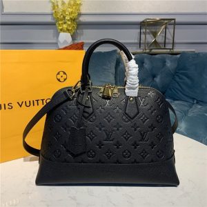 Louis Vuitton Neo Alma Replica PM Monogram Empreinte Leather Noir